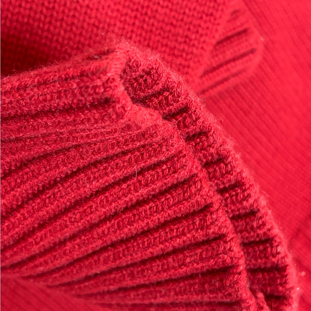 COS Red Turtleneck Sweater - Picture 7 of 10